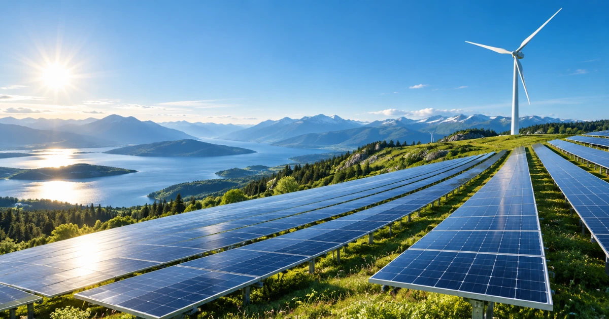 Proyecto de energías renovables financiado con deuda puente institucional