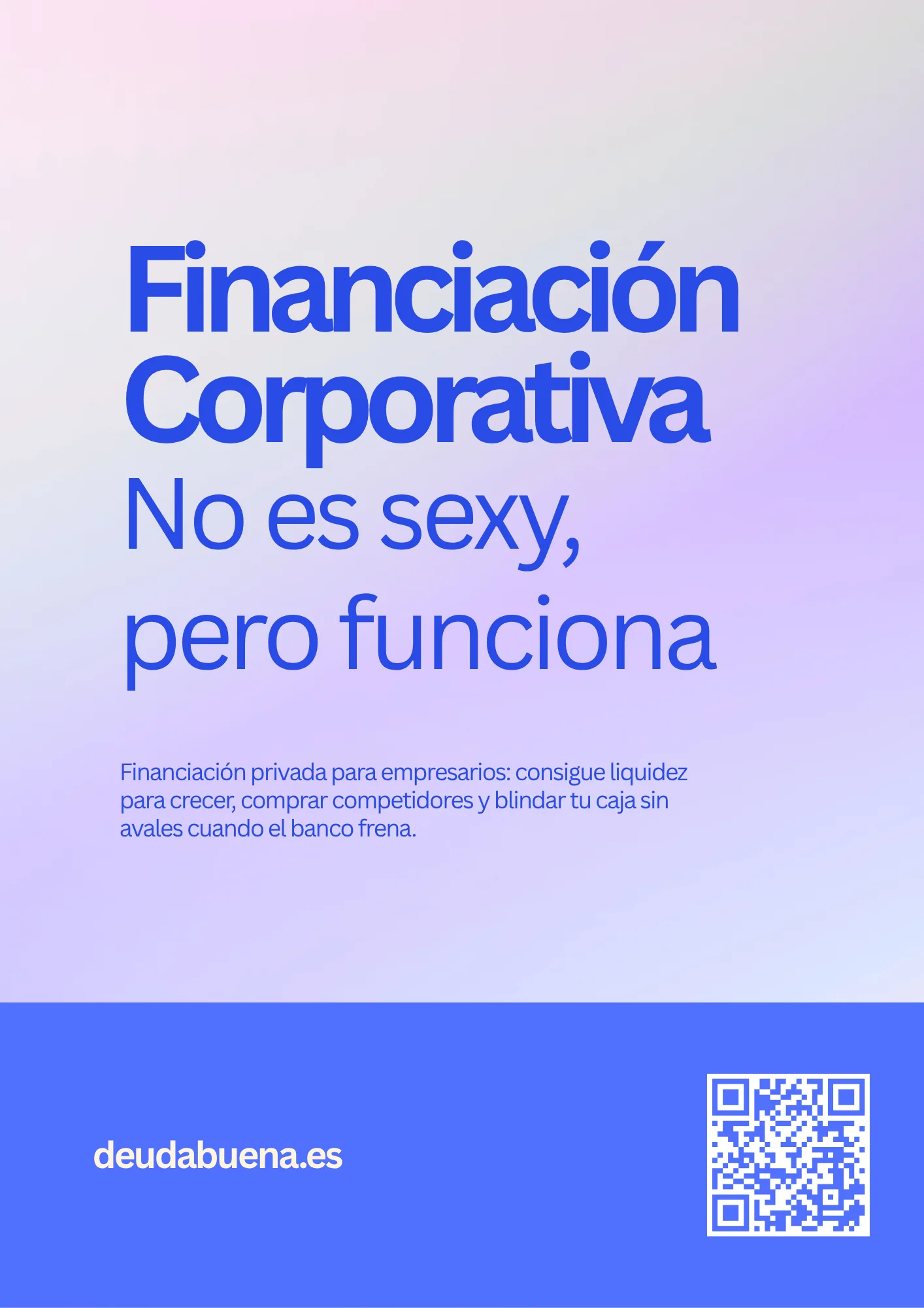 Portada de la guía táctica Financiación Corporativa para empresarios, por Deuda Buena